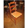 Image 1 : Pair of French Oak Farm Chairs #1337491