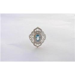 Antique Blue Zircon #1337637