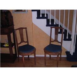 Pair of Louis XVI Chairs #1337646