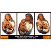 Image 1 : LARGE CZECH TERRA COTA MADONNA & CHILD PLAQUE  #1337691
