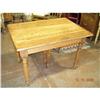 Image 1 : PRIMITIVE OAK 6 LEG TABLE--ALL PEGGED #1337735