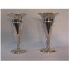 Image 1 : Pair of Sterling Silver Vases #1337755