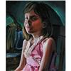 Image 1 : ORIG OIL PAINTING PORTRAIT OF A YOUNG GIRL #1337846