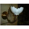 Image 1 : A pair of alabaster and bronze sconces #1338088