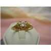 Image 1 : Princess Cut Diamond .25 in YG Filigree #1338264