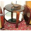 Image 1 : Pair of Art Deco coffee tables  mirrored  #1338335