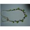 Image 1 : F.W.Cultured Pearls Peridot Briolets Ruby #1354877