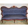 Image 1 : Beautiful 75 Inch Long Tall Back Victorian Sofa#1354917