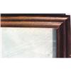 Image 1 : Antique American Small Frame of PA Walnut 19C #1355501