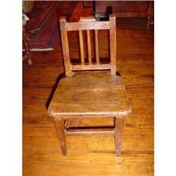 Antique French child's chair  #1355531