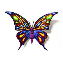 Patricia Govezensky- Original Painting on Cutout Steel "Butterfly CCLXIII"