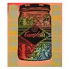Image 1 : Steve Kaufman (1960-2010), "Campbell's Soup" Hand Painted Limited Edition Silkscreen on Canvas, TP N