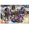 Image 1 : Howard Behrens (1933-2014), "Lazy Sunday" Hand Signed Original Painting on Canvas with Certificate o