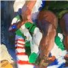 Image 2 : Howard Behrens (1933-2014), "Lazy Sunday" Hand Signed Original Painting on Canvas with Certificate o