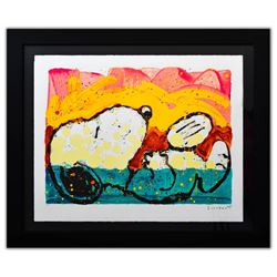 Tom Everhart- Hand Pulled Original Lithograph "Bora Bora Boogie Down"