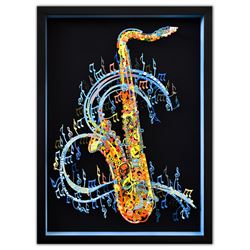 Patricia Govezensky- Original Painting on Cutout Steel "Orchestra"