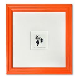 "Pepe le Pew" Framed Limited Edition Etching with Hand-Tinted Color and Numbered.