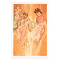 Batia Magal, "Sister" Limited Edition Serigraph, Numbered and Hand Signed with Certificate of Authen