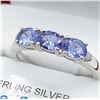 Image 1 : Sterling Silver Tanzanite Ring