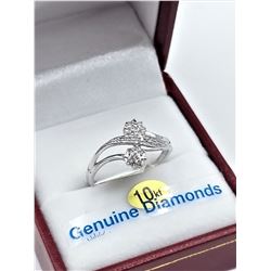 White Gold Diamond Ring