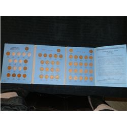 1920 to 1972 Canadian Small Cents Set