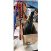Image 2 : GLASS CUTTING BOARDS, LAMP, POGO STICK AND WINE CORKER