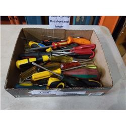 Box of 50+ screwdrivers