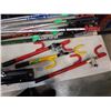 Image 2 : LOT OF HOCKEY STICKS, SKI POLES, CAR STEERING WHEEL LOCKS, POOL CUE
