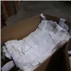 Image 3 : 3 BOXES OF DISPOSABLE COVERALLS, LABELS ANS PLASTIC BAGS