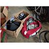 Image 1 : 2 BOXES OF HOCKEY PADS AND TENT