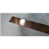 Image 2 : COPPER, 13 GAUGE SHEET, SHEARED STRIP - 13 X 2 INCHES