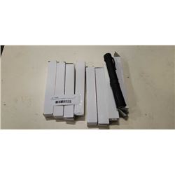 8 NEW BATTERY POWERED FLASHLIGHTS