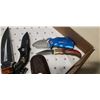 Image 2 : TRAY OF NEW KNIVES - COLUMBIA FULL TANG AND FOLDING KNIVES