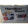 Image 2 : AS NEW HAMILTON BEACH COMPACT GLASS KETTLE AND CLASSIC CHROME TOASTER - WORKING