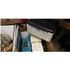 Image 4 : LOT OF CLOCKS, WOOD EAGLE FIGURE, VINTAGE FLASHLIGHT, ALARM CLOCKS AND HEATER