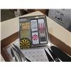 Image 3 : TRAY OF NEW KNIVES AND DARTS - COLUMBIA MECHANICAL FOLDING KNIFE, THROWING KNIVES, FOLDING KNIVES
