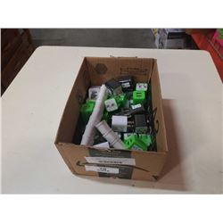 LOT OF NEW WALL CHARGING ADAPTERS