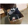 Image 1 : Box of toques and fleece vests
