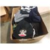 Image 3 : Box of toques and fleece vests