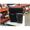 Image 1 : Yamaha and polk audio sub with center speaker
