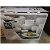 Image 2 : BOX OF MIKASA STONE CRAFT DISHES