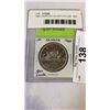 Image 2 : 1966 CANADIAN SILVER DOLLAR  .800 SILVER