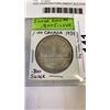 Image 2 : 1939 CANADIAN PARLIAMENT BUILDING SILVER DOLLAR .800 SILVER