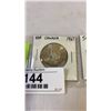 Image 2 : 3 CANADIAN 50 CENT COINS 1967 SILVER CENTENNIAL "WOLF: .800 SILVER AND 1968-1969