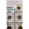 Image 2 : 19 CANADIAN WAR-TIME NICKELS 1937-45 INCLUDING TOMBAC AND VICTORY