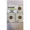 Image 2 : 7 USA LIBERTY HEAD SILVER WAR-TIME 10 CENT COINS 1939045  .900 SILVER