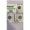Image 2 : 7 CANADIAN WAR-TIME SILVER DIMES KING GEORGE VI 1939-45  .800 SILVER