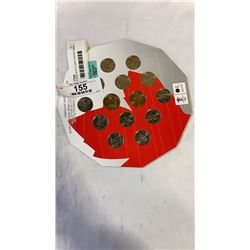 VANCOUVER 2010 OLYMPIC WINTER GAMES COIN COLLECTION IN OFFICIAL SEALED PACK