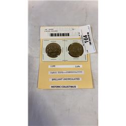 2 NICKEL DOLLARS