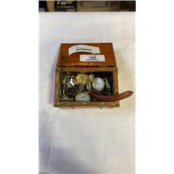 BOX OF VINTAGE WATCHES - SEIKO AND OTHERS